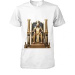 Продается футболка разных фасонов и цветов с изображением фараона .  Более детальную информацию можно найти на сайте ...