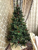 Разное объявление но. 3385127: Новогодняя ёлка с ягодами и шишками 180 см ,  по скидке со склада