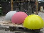 Строительные материалы объявление но. 3318407: Полусферы бетонные в Сургуте,  полусфера желтая