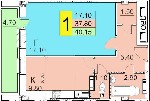 Продам квартиру объявление но. 1127324: Продам 1 к. кв. в новостройке, в г. Щелково