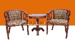 Столы, стулья объявление но. 1155817: Чайная группа А-10 и В-5 Китай: 2 кресла с подлокотниками и чайный столик