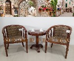 Столы, стулья объявление но. 1155817: Чайная группа А-10 и В-5 Китай: 2 кресла с подлокотниками и чайный столик