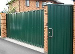 Строительные услуги объявление но. 1671446: Забор из Профнастила. Откатные ворота.