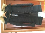 Куртка пуховик парка новая женская Canada Goose размер 46 М копия люкс 1-1 цвет черный мех на капюшоне ( капюшон большой мех съемный регулируется и отстегивается на замке ) натуральный кайот волк на з ...