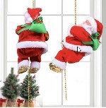 Этот великолепный Дед Мороз в золотисто-красном костюме привнесет в ваш дом долгожданную атмосферу волшебства и веселья.  Фигурка Деда Мороза обладает движением,  которое активируется при включении му ...