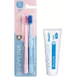 Разное объявление но. 3035791: Зубные щетки Revyline SM6000 DUO (розовая и голубая) и зубная паста Smart