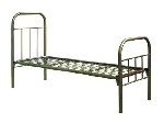 Предприятие Металл-кровати производит кровати металлические.  У нас низкие цены и высокое качество.  
Предлагаем:  
- кровати металлические одноярусные и двухъярусные
- кровати металлические с прок ...
