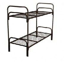 Кровати, матрасы объявление но. 962076: Кровати металлические для времянок, кровати металлические для рабочих, кровати для лагерей, кровати металлические с ДСП спинками дёшево.