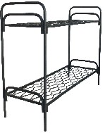 Кровати, матрасы объявление но. 979478: Кровати железные одноярусные для санаториев, кровати металлические двухъярусные для бытовок.