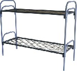 Кровати, матрасы объявление но. 979486: Кровати металлические двухъярусные для казарм, кровати металлические для рабочих, кровати для вагончиков.